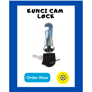 Kunci Camlock Lemari Loker Laci 30mm Weldom