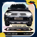 Front Bumper Guard ALL NEW PAJERO SPORT / PAJERO SPORT LAMA / PAJERO SPORT 2021 - Tanduk Towing Bemper  Depan  Cobra - SEVENCODE. 