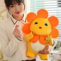 Mainan Anak Boneka Nailong Boneka Dino Kuning Boneka Naga Susu Matahari Sunflower. 