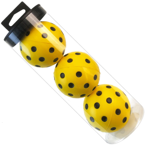 PU Foam Pickleballs Training Balls Noise Reducing Soft Pickleballs Quiet Foam Pickleballs for Practice & Training