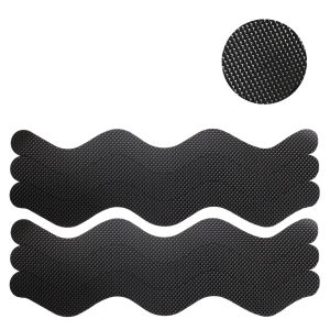 12PCS Bathroom Anti Slip Strips S Shape Shower Safety Sticker for Swimming Pool Bathtub Floor Stair Toilet Non Slip Tape