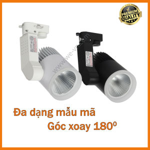 Đèn rọi ray ống bơ chíp Cob cao cấp đủ loại 15W 20W 30W