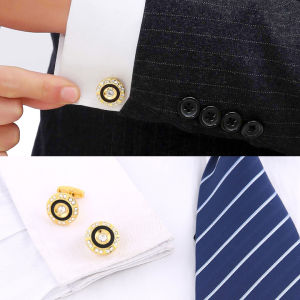 Bộ Khuy Măng Sét - Cufflink Hàng Cao Cấp QT1401
