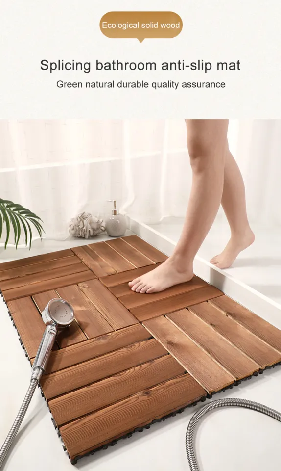 Bathroom Non-slip Floor Mat Shower Room Foot Pad Toilet Anti-drop