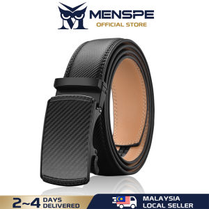 MENSPE Mens Belt Men Fashion Belt Men Genuine Leather Belts Pattern Belt Automatic Buckle Belts Brand Luxury High Quality Business Strap Male Waistband for Men