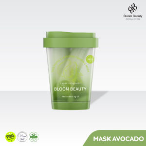 Bloom Beauty มาส์กฟองฟู่ทำความสะอาดผิวหน้า  Radiance Foaming Mask and Soothing Cleansing Foaming Mask 1 ชิ้นมี 15 ซอง