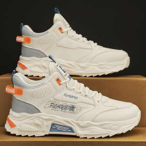 Sepatu Sneakers Pria Material Kulit Halus Sol PVC Ringan di Pakai Nyaman Cocok Untuk Semua Tema K42