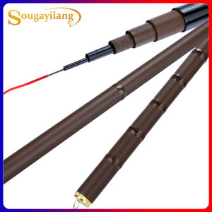Sougayilang Fishing Rod 3.6M/4.5M/5.4M Fishing Pole No Need Reel New Fishing Method Portable Telescopic Fishing Rod.