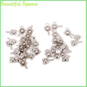 Beautiful 10pair 9x9mm Replacement Metal Batteries Spring Contact Plate For AAA