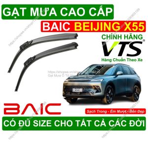 Gạt Mưa Kính Lái BAIC Beijing X55 Cặp Gạt Mưa Kính Lái Cho Các Dòng Xe BAIC Beijing X55 Có Đủ Size Cho Các Đời