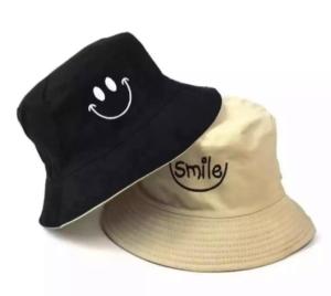 BUCKET SMILE BOLAK DENGAN BERBAGAI PILIHAN WARNA BISA COD
