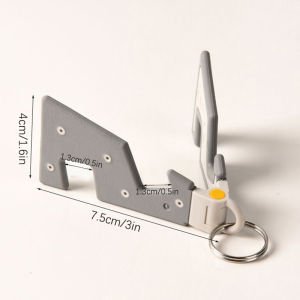 New Folding Keychain Phone Holder Portable Mini Size Foldable Keychain Mobile Phone Stand Universal Keyring Phone Mount Holder
