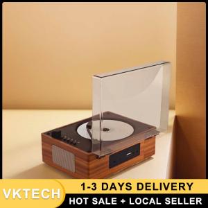 Portable CD Player Rechargeable Remote Control Home Music Player Bluetooth-Compatible 5.0 Support CD BT USB 3.5mm AUX Wireless Speaker for Phone