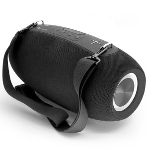 KISONLI Speaker Bluetooth Outdoor K8 Ultra Strong Bass 50W RGB Light Wireless