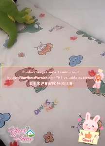 YH Single Queen King 3in1 & 4in1 Cartoon Bed Sheets / Single Zip Bedsheet : Dinosaurs Fire Planet Rabbit