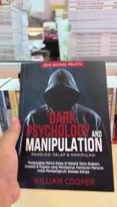 new-ready stock (Malay Version) Dark Psychology & Manipulation by William Cooper Psychology Book