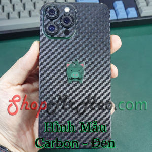 Dán Skin Full Mặt Sau & Viền Honor GT Pro / Honor GT / Honor 90 GT - Carbon Da Kim Tuyến Nhôm Xước
