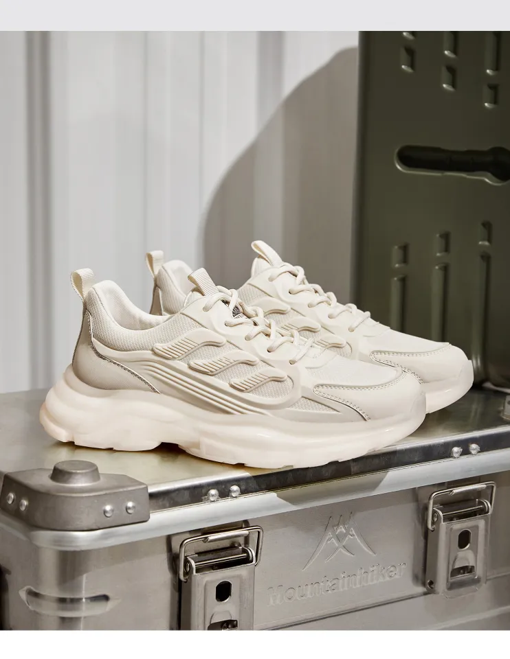 Camel Mens Sneaker Casual Mesh Sports Shoes Thick-Soled Dad Shoes