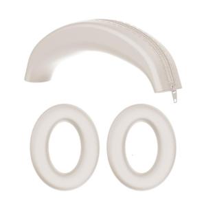 Upgraded Headband Earpads Replacement Ear Pad for QC35/QC45 Wireless Headphone Silicone Cushions Noise Isolation
