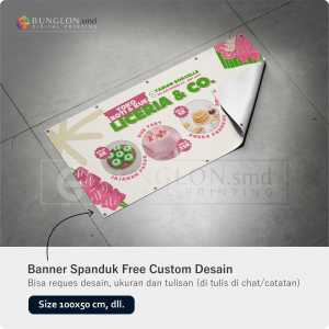 PRINT CETAK SPANDUK BANNER TOKO ROTI DAN KUE CUSTOM DESAIN