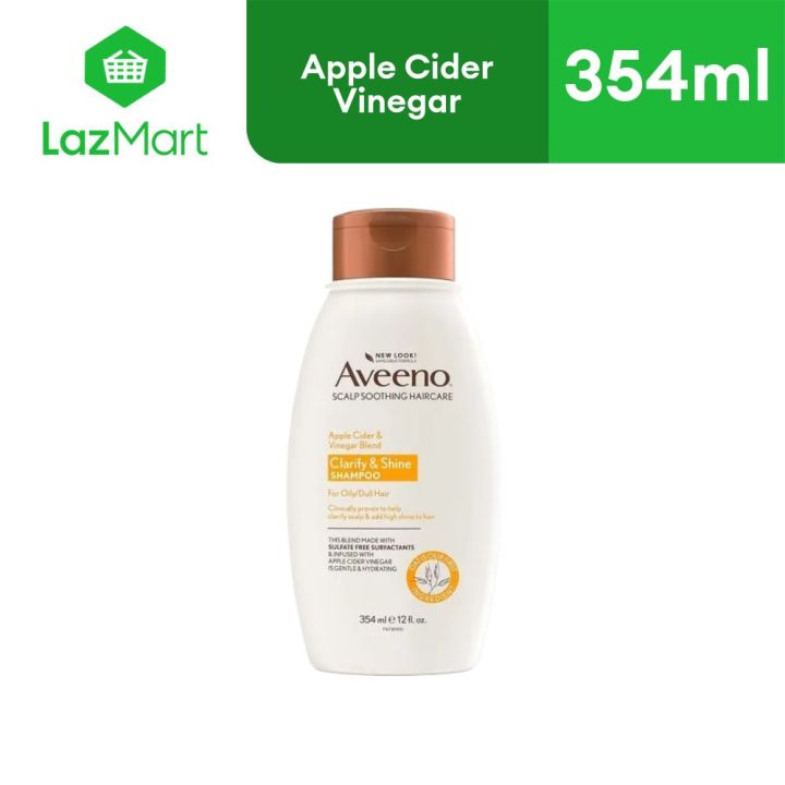 Aveeno Apple Cider Vinegar Blend Shampoo 12oz (354ml) Lazada PH