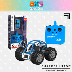 Year End Sales | Sharper Image Toy RC Xtreme Roll Cage Rechargeable (1212015391) Mini Remote Control Stunt Car Vehicles