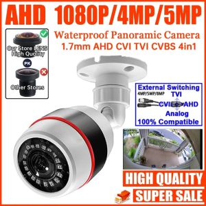 1.7mm Super Wide Angle CCTV Panorama AHD Camera XVI HD 5MP 4MP 1080P Analog Fisheye 3D Ball Effect Infrared Security Video2026