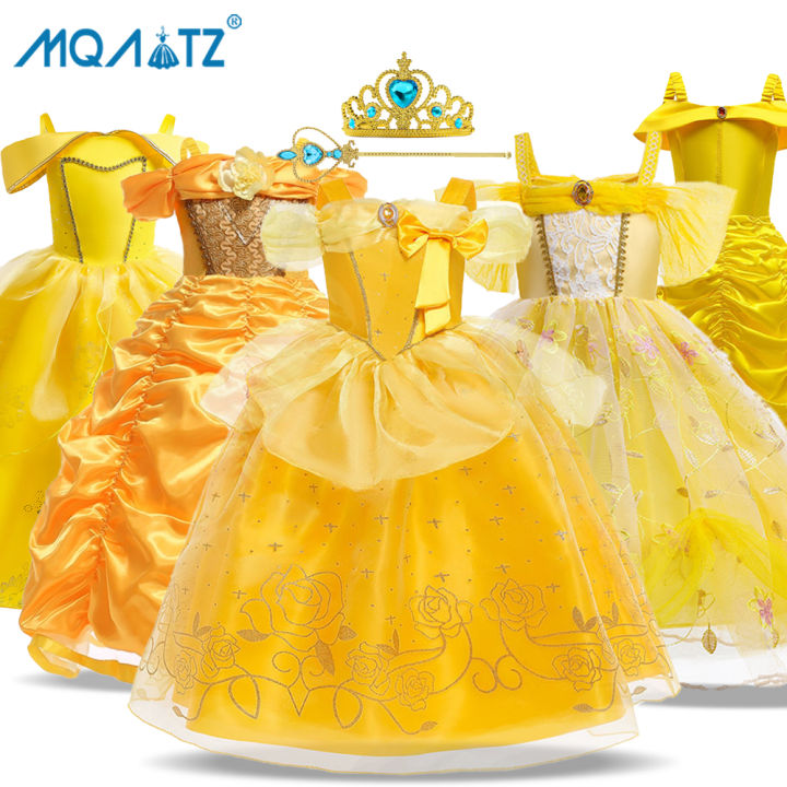 Belle's Yellow Ballgown – Costume Replica – Photos - Bella Mae's Designs |  Belle cosplay, Yellow ballgown, Belle halloween costumes