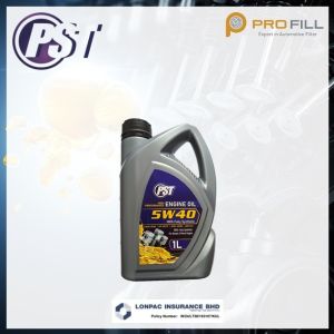 PST High Performance Engine Oil 5W40 100% Fully Synthetic 1.0L