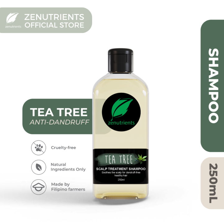 Zenutrients Tea Tree Anti Dandruff Shampoo - 100ml, 250ml, 500ml, 1L ...