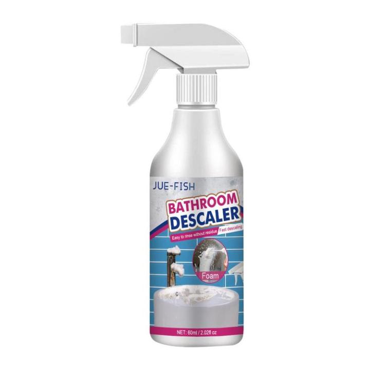 Bathroom Foam Cleaner Powerful Toilet Descaler Cleaner Effective Gentle Tough Stain Remover For