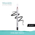 WARDAH Eye Liner - Waterproof, dan Warna Hitam Intense - Tekstur Lembut Dengan Aplikator Presisi Mudah Digunakan - Tahan Lama Cocok Untuk Garis dalam Mata - Skincare. 
