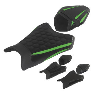 For Kawasaki Ninja ZX-6R ZX-636 ZX6R ZX636 2019-2025 Complete Seating Front Rear Solo Seat Cowl Cushion Pad Synthetic Leather