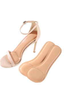 [Free Shipping] Summer High-Heeled Shoes With Three-Quarter Sponge Self-Adhesive Insoles For Women Non-Slip Soft And Snug Fit