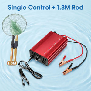 128000W Ultrasonic Inverter Fishing Machine DC 12V High Power Electro Fisher Intelligent Sine Wave Power Shocker Stunner