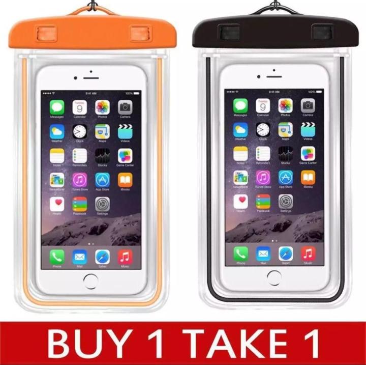 Buy1 take1 !!) phone case Waterproof Cellphone Pouch Glow In The