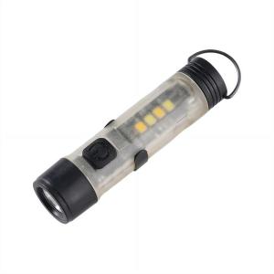 Pocket Mini Flashlight Strong Light Long Endurance Key Clip Light Portable Cap Clip Magnetic Hook Rechargeable LED Flashlight
