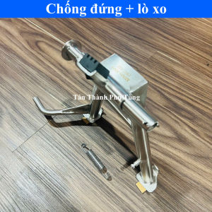 Combo chống đứng chống nghiêng lò xo Inox xe Dream Super Dream ( Minh Anh )