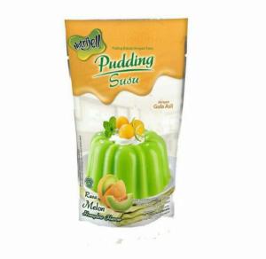 Nutrijell Puding Susu Lapis 145gr COKLAT