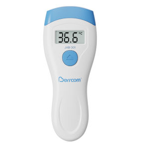 Berrcom Infrared Forehead Thermometer 2in1 Body/Object Non-Contact Backlit LCD for Baby Child Adults Fever 1s Fast Accurate Reading 50 Sets Memory Mute Mode JXB-301