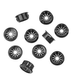 BLACKON Plastic Desk Computer Threading Seal Ring Hole Plug Storage Wire Organizer Grommets Gasket Cable Hole Cover Wire Pass Organizer