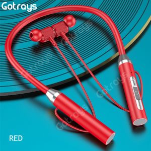 Gotrays Wireless Headset Neckband Sport Bluetooth Earphone Magnetic Sound Music Stereo Bass