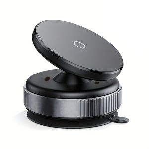 360° Rotating Magnetic Phone Holder with Vacuum and Magnetic Suction for Car Kitchen Desk Car Phone Holder