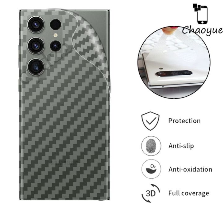 BETXELL Z Fold 6 Skin Wrap [Genuine 3M 2080 Vinyl] Carbon Fiber Protective Back Glass Galaxy Z Fold 6 Skin Sticker (Carbon Fiber - View #4