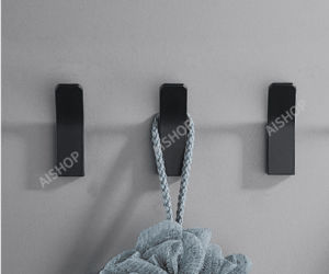 [SG Seller]Self-adhesive Wall Hook Clothes Bag Hanger Hook for Bathroom Coat Towel Rustproof Keys Hanger Bath Accessorie
