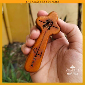 Jesus Wood Cross Holding Cross Comfort Cross Praying Cross Christening Souvenir Holy Land