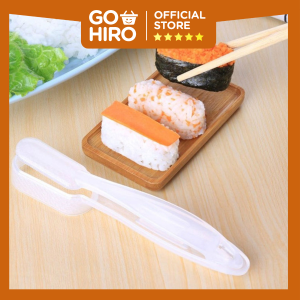 Cetakan Sushi Panjang Molder Pembuat Nasi Bento Onigiri Cetakan Bekal Nasi Makan Anak Gagang Panjang