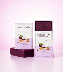 Manggis Milk WHITENING SOAP SCRUB-Naturally brightens the skin