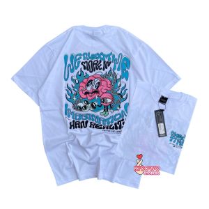 KAOS NEXTIME TSHIRT NEXTIME KAOS PRIA BAJU PRIA KAOS KATUN KAOS OVERSIZE KAOS PRIA IMAGINATION PUTIH