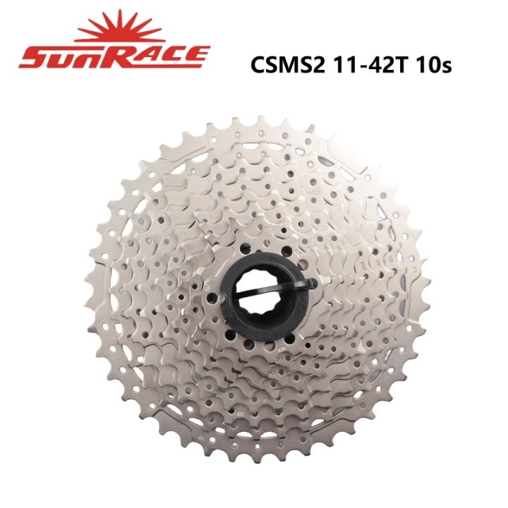 Produktbild von Sunrace Kassettenzahnkranz CSMX8 11-46T 11-fach – Henco GmbH & Co. KG